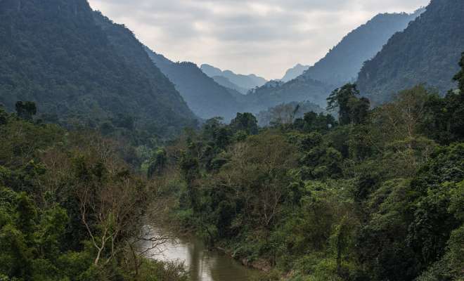 Phong Nha-Ke Bang National Park from Ho Chi Minh Trail